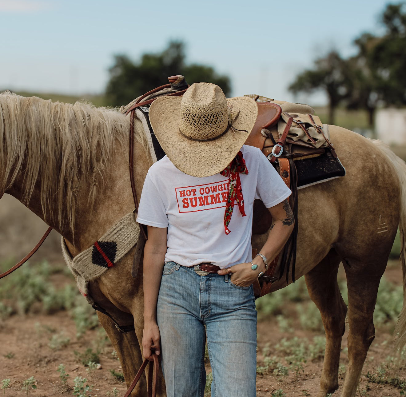 Hot Cowgirl Summer T-shirt (SALE)