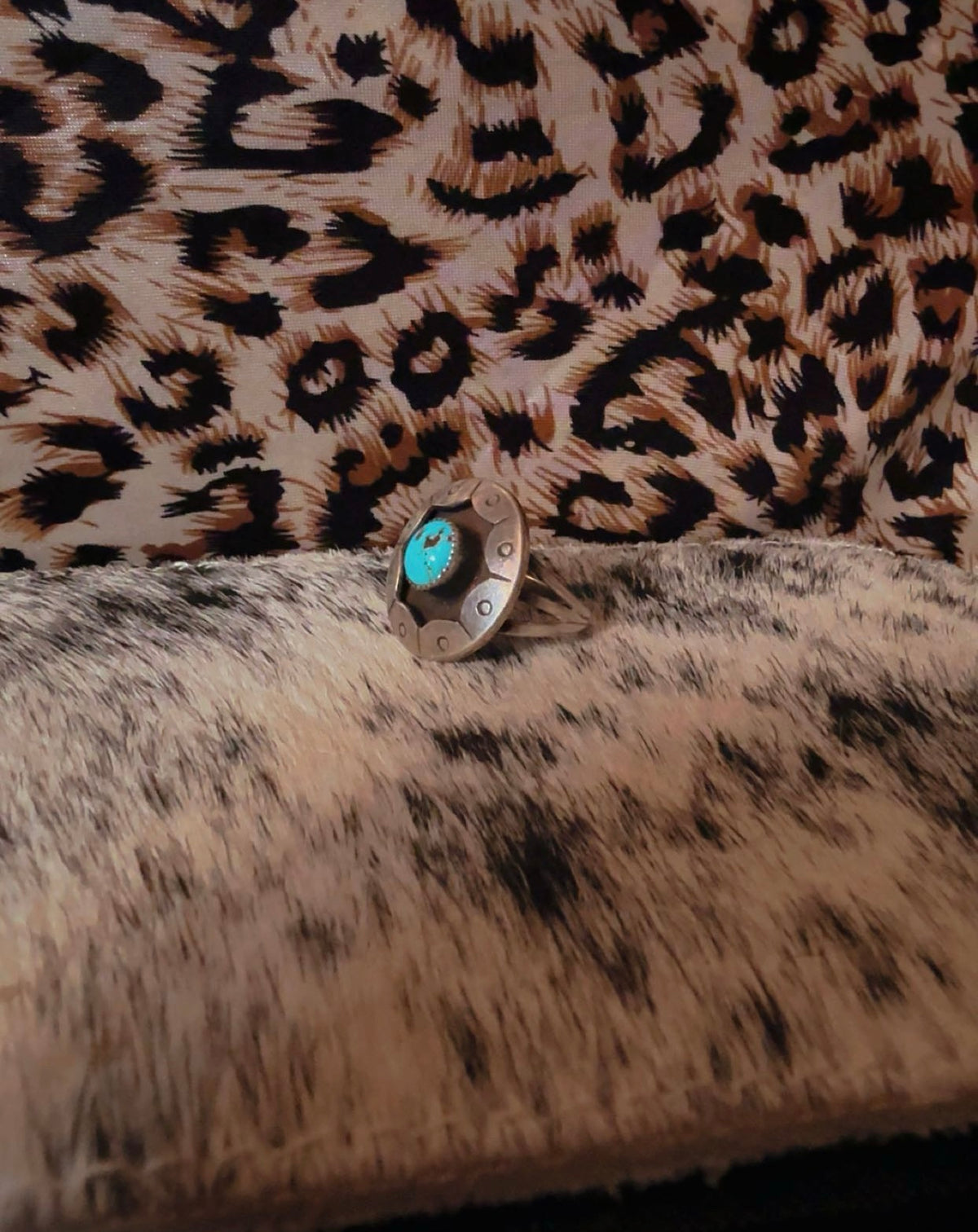 vintage shadow box ring (size 5.75)